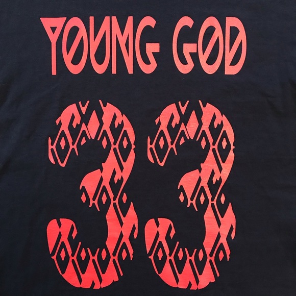 Young God 33 T-Shirt Custom Tee - Picture 2 of 7